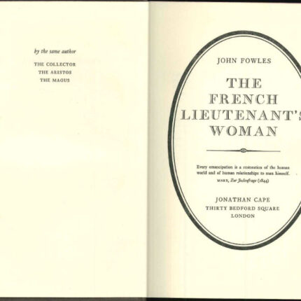 THE FRENCH LIEUTENANT' S WOMAN